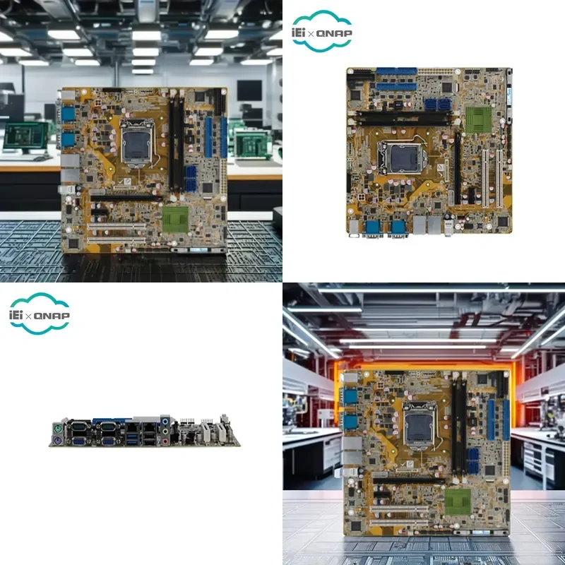 for IEI IMB-H810 MicroATX Motherboard LGA1150 Socket 4th Gen Dual Channel DDR3 1333 1600MHz Main Board