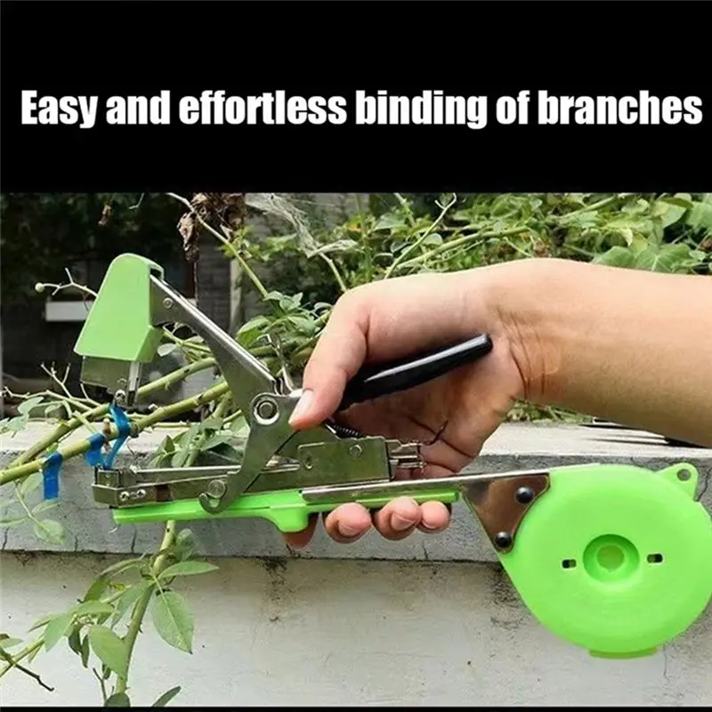 【A38M】Plant Banders, Roll Tape Set For Vegetables, Grapes, Tomatoes, Cucumbers, Peppers, Flower Vines