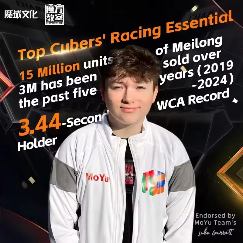 MoYu Meilong 3M V2 UV 3x3 Magic Stickerless 3 Layers Speed Magic Cube Professional Puzzle Toys