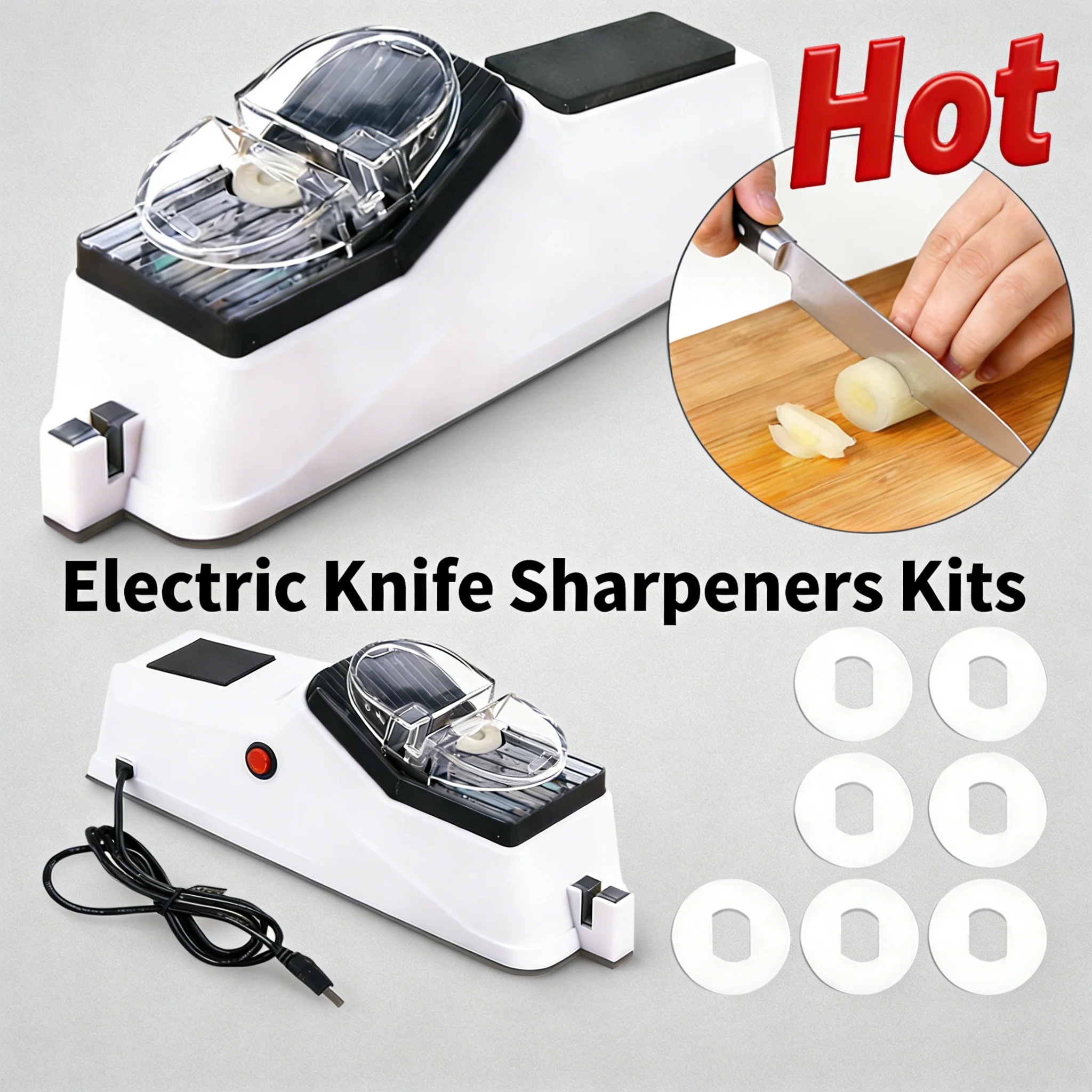 Knife Sharpener Usb…