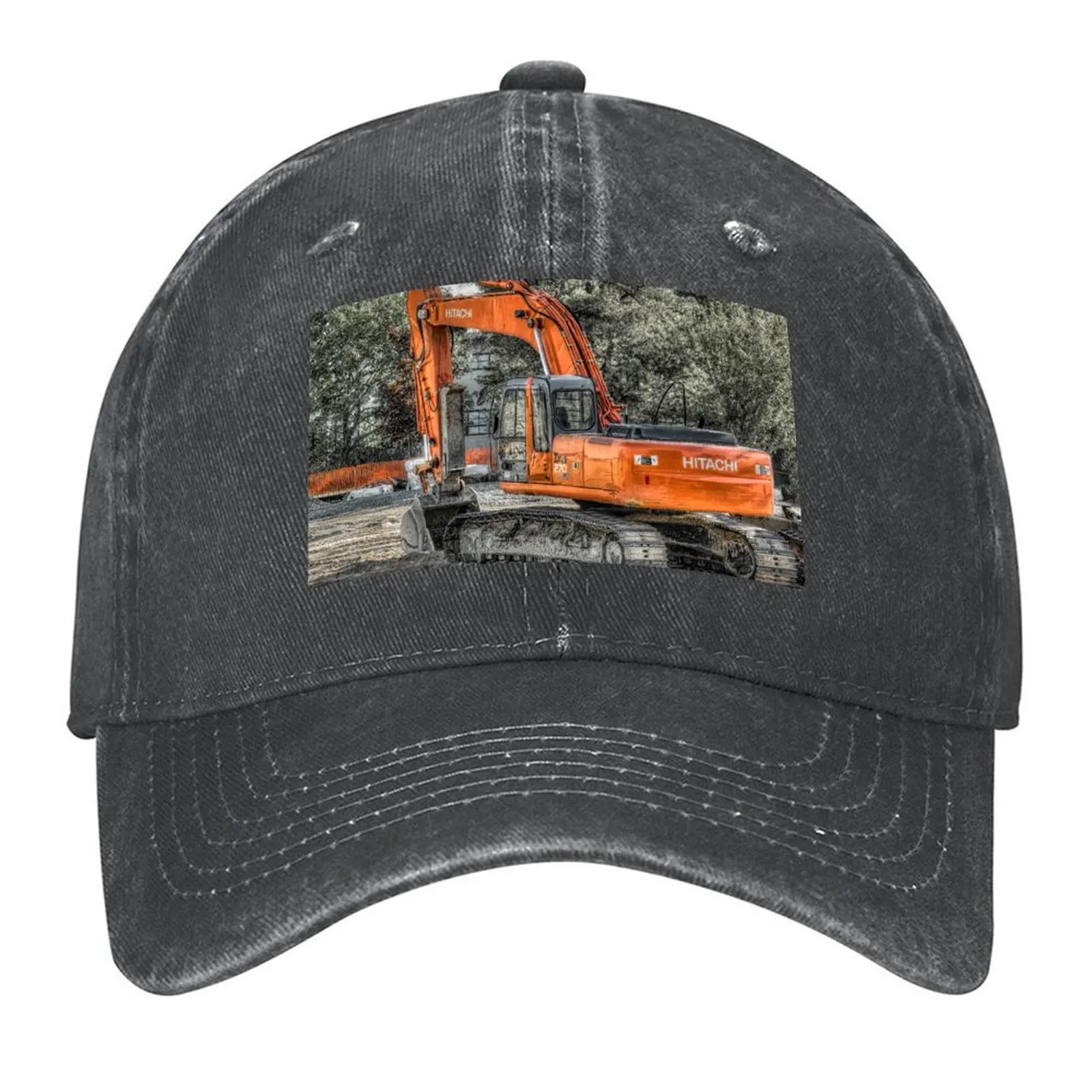 

Hitachi Zaxis 270 Baseball Cap |-F-| Trucker Cap Bobble Hat beach hat Women Beach Fashion Men's