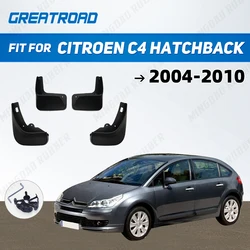 For Citroen C4 Hatchback 2004 2005 2006 2007 2008 2009 2010  Mudguard Mud Flaps Guard Splash Flap  Fender Car Accessories