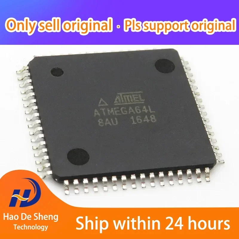 

1PCS/LOT ATMEGA64L-8AU ATMEGA64L-8AUR QFP New Original In Stock