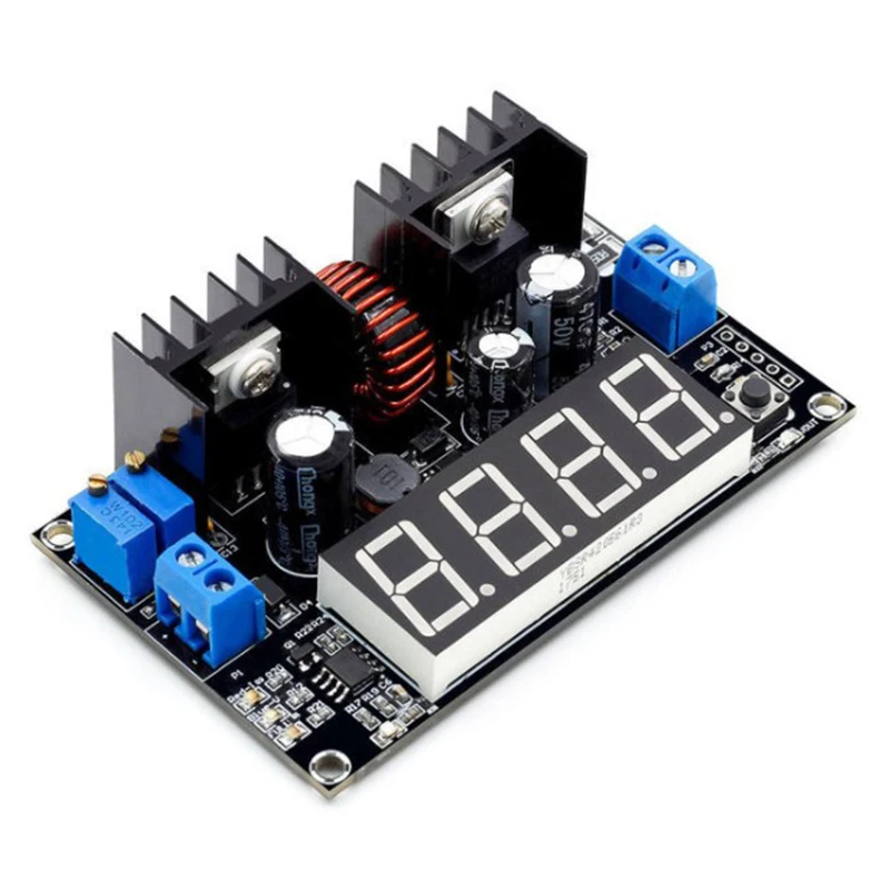 VHM-101 Digital Display DC 8A 180W CC CV Step-Down Power Supply Battery Charging Module Voltage Ammeter LED Driver