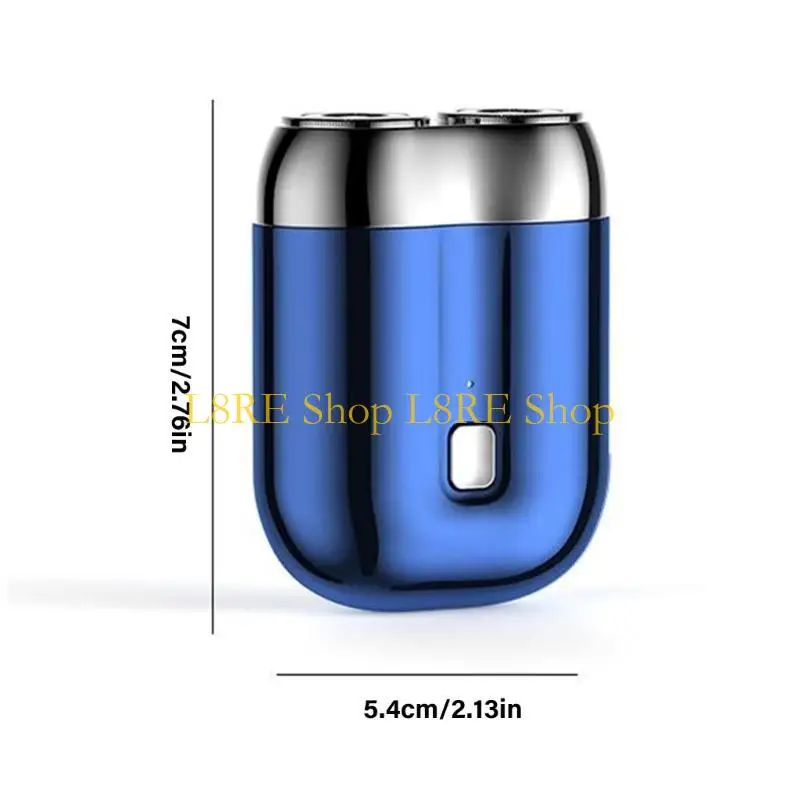 L8RE Mise à niveau Pocket Shaver Rechargeable Double Head Electric Shaver Portable Electric
