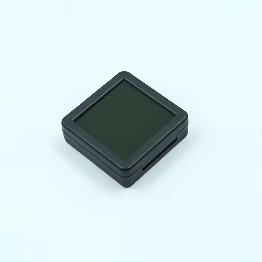Jewelry Storage Box Transparent Gemstone Display Case Organizer For Loose Diamond Ring Stone Beads Showcase Portable Holder