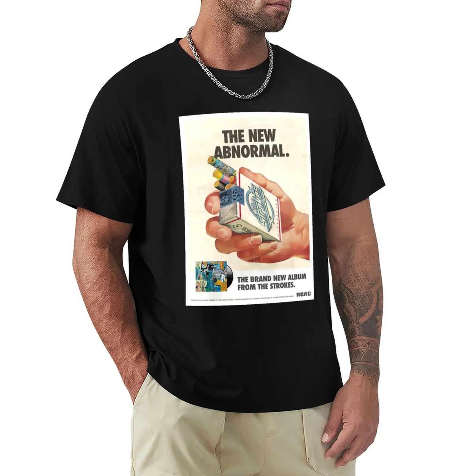 The Abnormal T-Shirt Basic Short Sleeve Cotton Blend T-Shirt