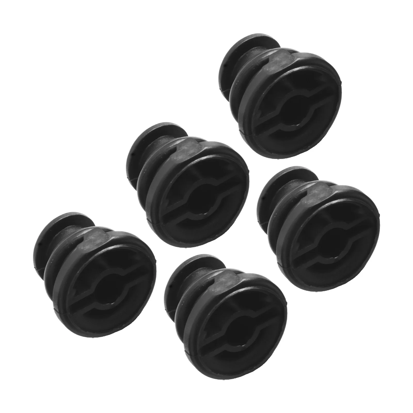 Automotive Screw Automobile Drain Nut ABS Material Black Color Practical Design Automotive Maintenance For A4 2011-2016