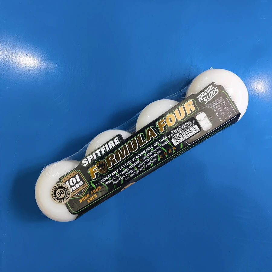 58MM SF skateboard wheel full conical and round shapes 99D 101D good quality pu polyurethane skate wheel