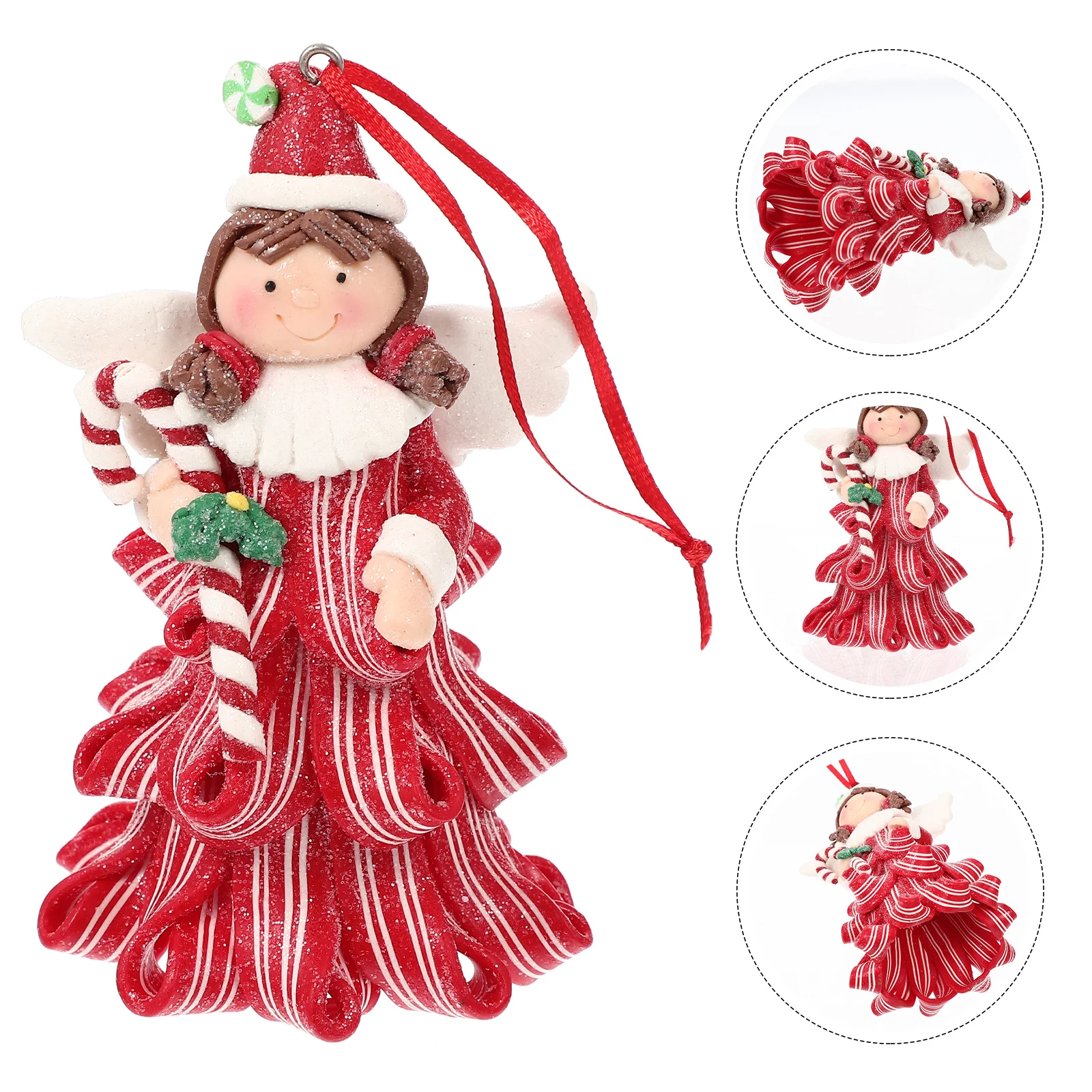 

Christmas Tree Hanging Ornament Cute Cartoon Xmas Decor for Tree Fireplace Xmas Party Decoration Christmas Decor