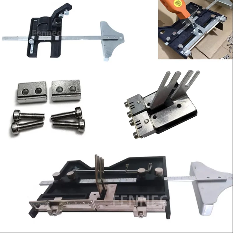 Accesorios de herramientas de ranurado de espuma, tablero ranurado de corte de espuma eléctrica, Kit de ranura de cuchillo de calor, piezas de placa ranuradora de espuma de poliestireno
