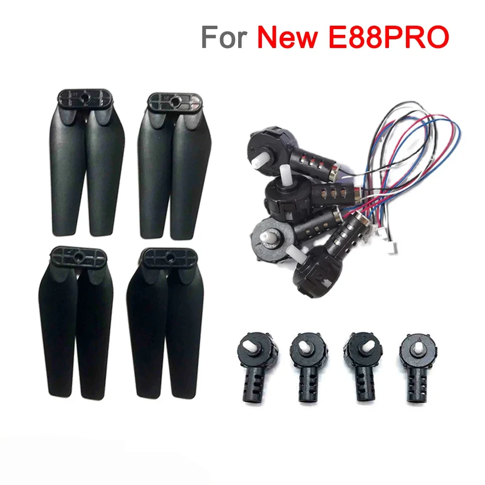 E88pro New Version Drone Spare Part 7x16mm 7Teeth Motor Engine / Motor Base / Propeller Part E88 PRO DIY Accessory