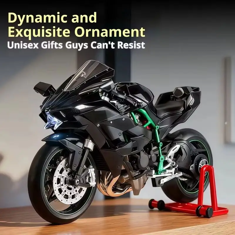 

Collector’s Edition: 1:9 Scale Kawasaki Ninja H2R Dynamic Alloy Motorcycle Model with Simulated Smoke Effect Deluxe Gift Box