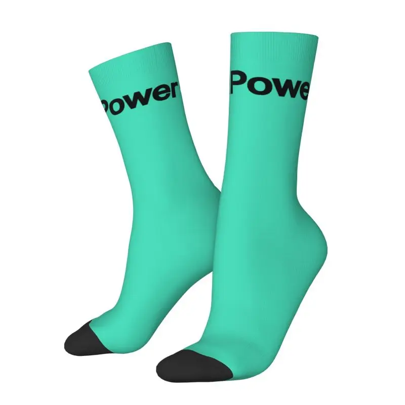 Custom Cute Mens M Poweres Motor Sport Car Dress Socks Unisex Comfortable Warm 3D Printing Crew Socks