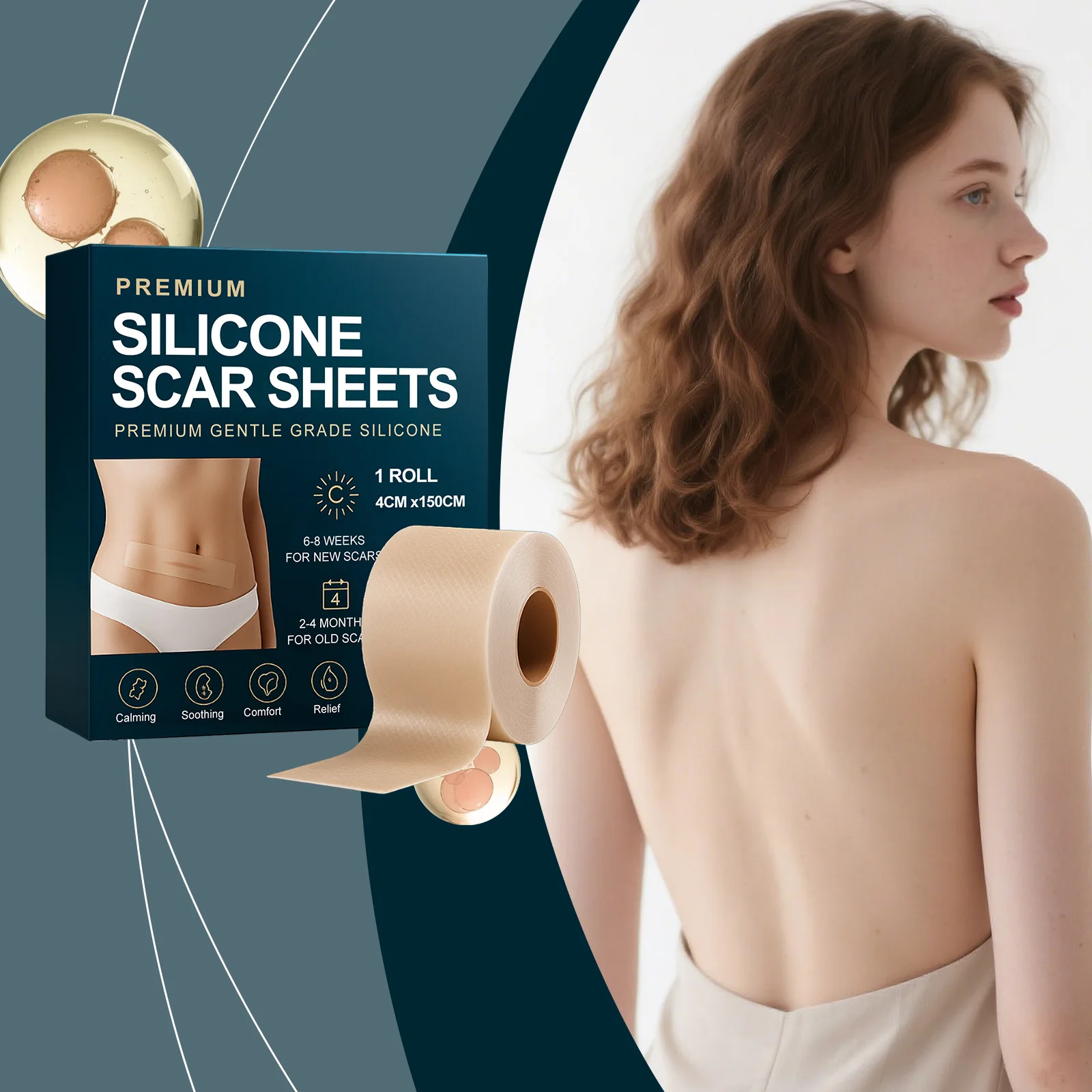 

Skin Sooth Patch Cover Scar Relieve Discomfort Firm Skin Reduce S-pot Improve Roughness Massage Epidermis Body Nourishing Patch