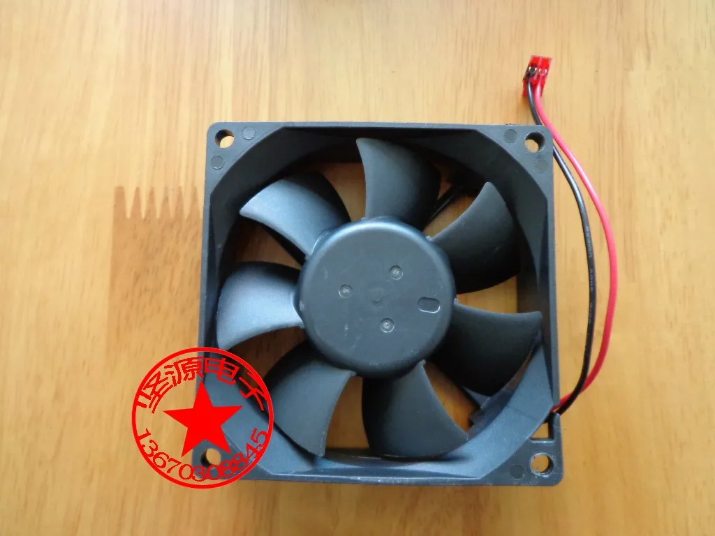 Delta Electronics AUB0824VH DC 24V 0,21 A 80x80x25mm 2-Draht Server Lüfter