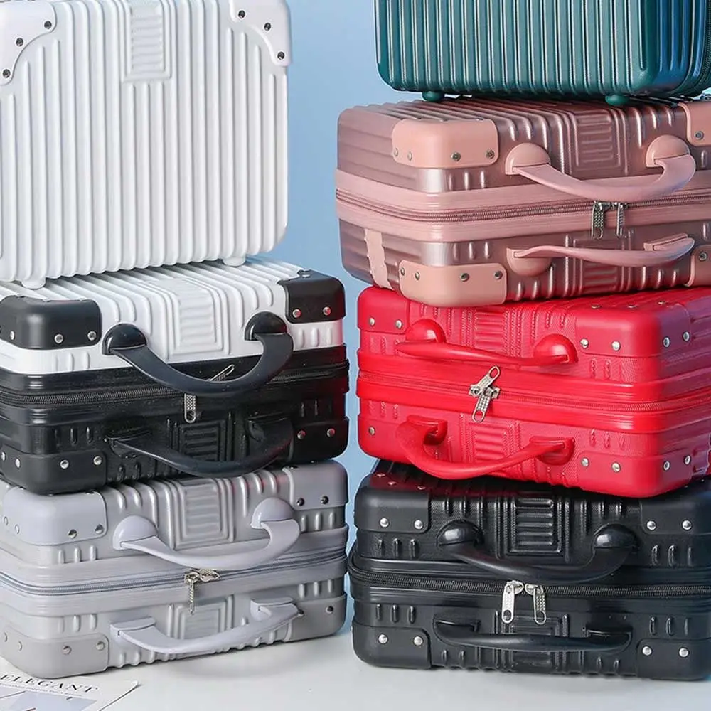 Hot Sales 14 inch Travel Suitcase Hand Travel Makeup Case Mini Luggage Boarding Case For Women