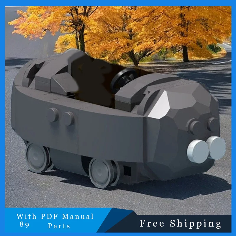 حار 89 قطعة سيارة الكرتون الأساسية وحدات اللبنات نموذج لتعليم الأطفال لتقوم بها بنفسك الجمعية عرض لعبة هدايا عيد الميلاد عيد الميلاد #4