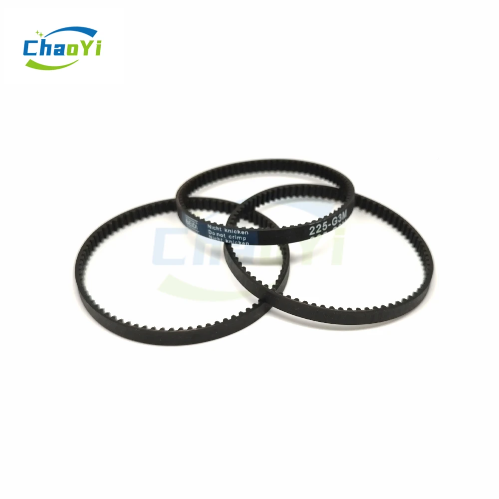 3GT Closed Loop Rubber Timing Belt Pitch Length 138 225 288 333 336 420 426mm Width 6/10/15/20mm GT3-225 GT3-288 GT3-333 GT3-420