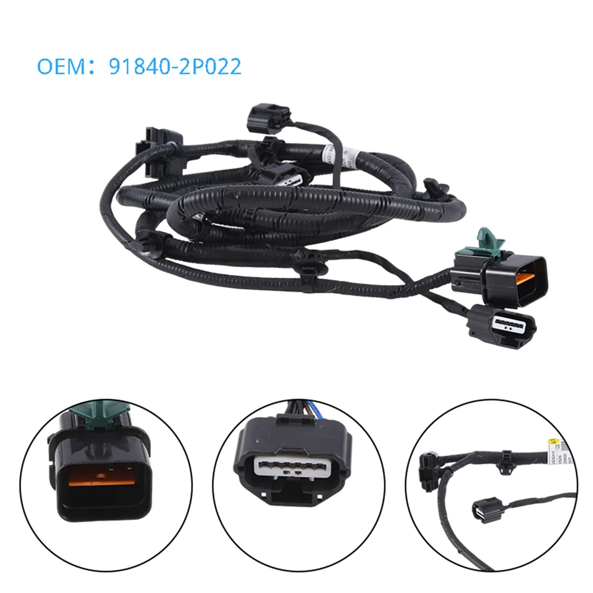 91840-2P022 Car Front Bumper Radar Sensor Parking Device Connect the Harness Wires Plug for Kia Sorento 2013-2015