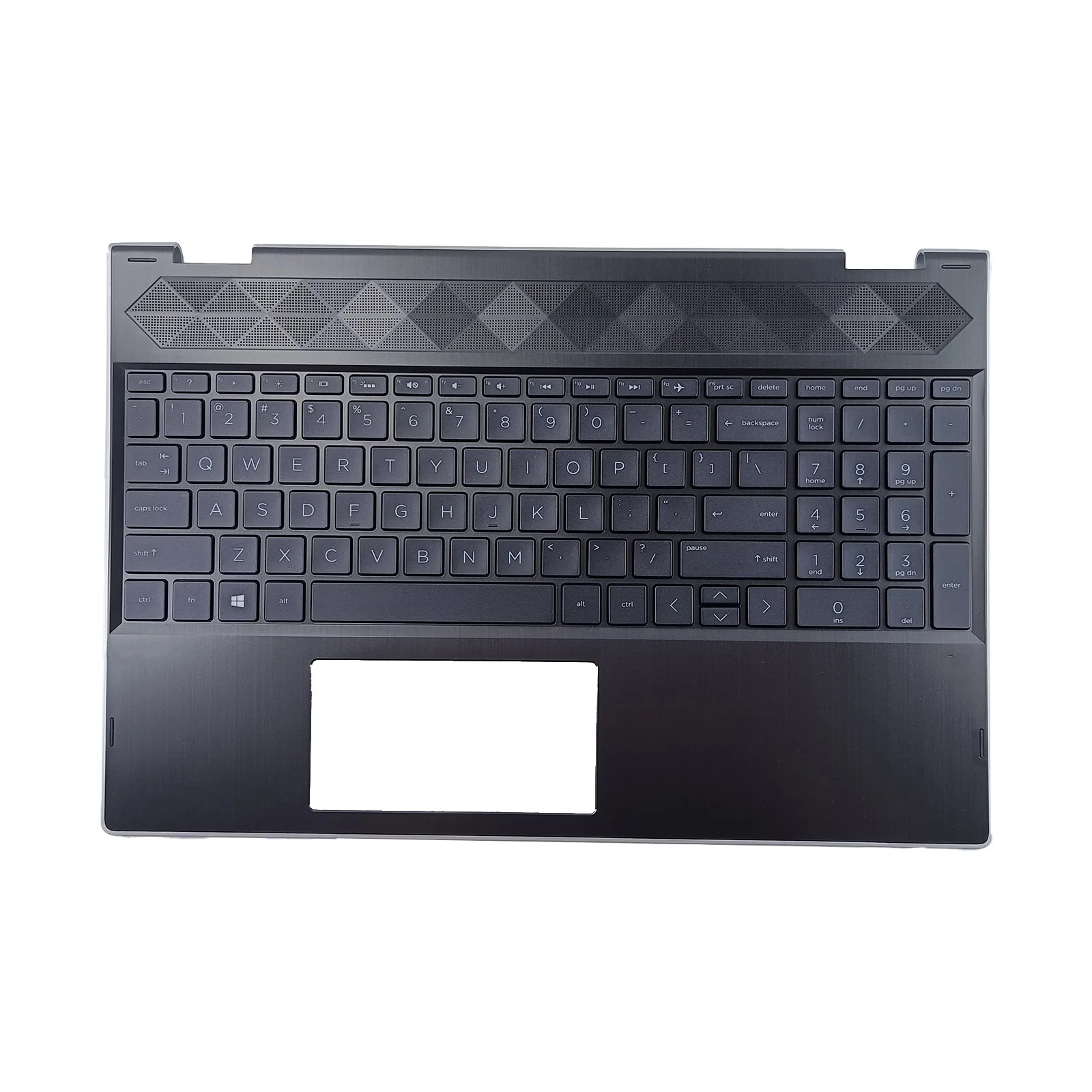 

Корпус для ноутбука L20849-001 для HP X360 15-CR 15T-CR00 15-CR0035NR, подставка для рук с подсветкой клавиатуры, черный
