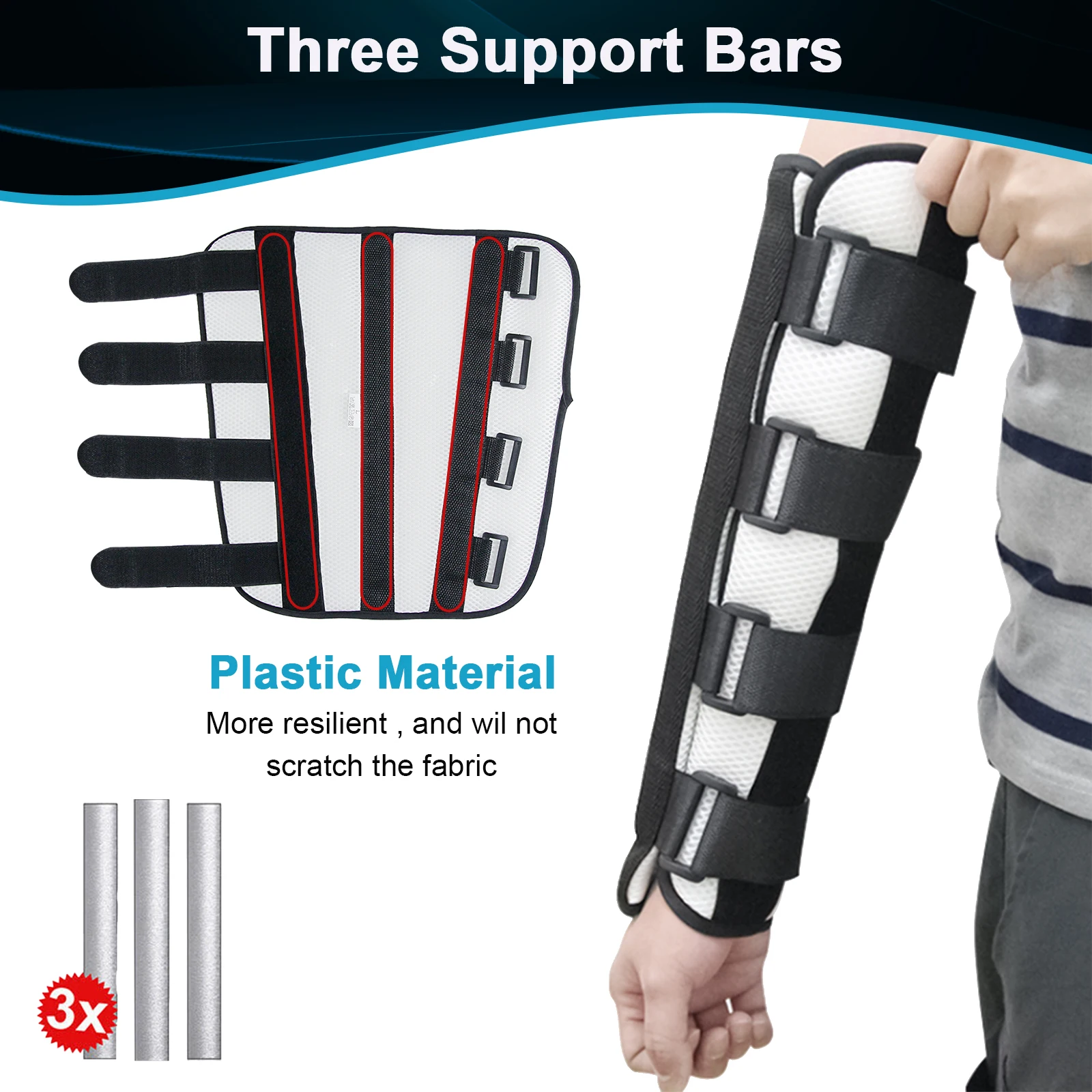 Adjustable Elbow Fixed Wrist Support Brace Holder Upper Tool Pain Relief Elbow Brace Trainer