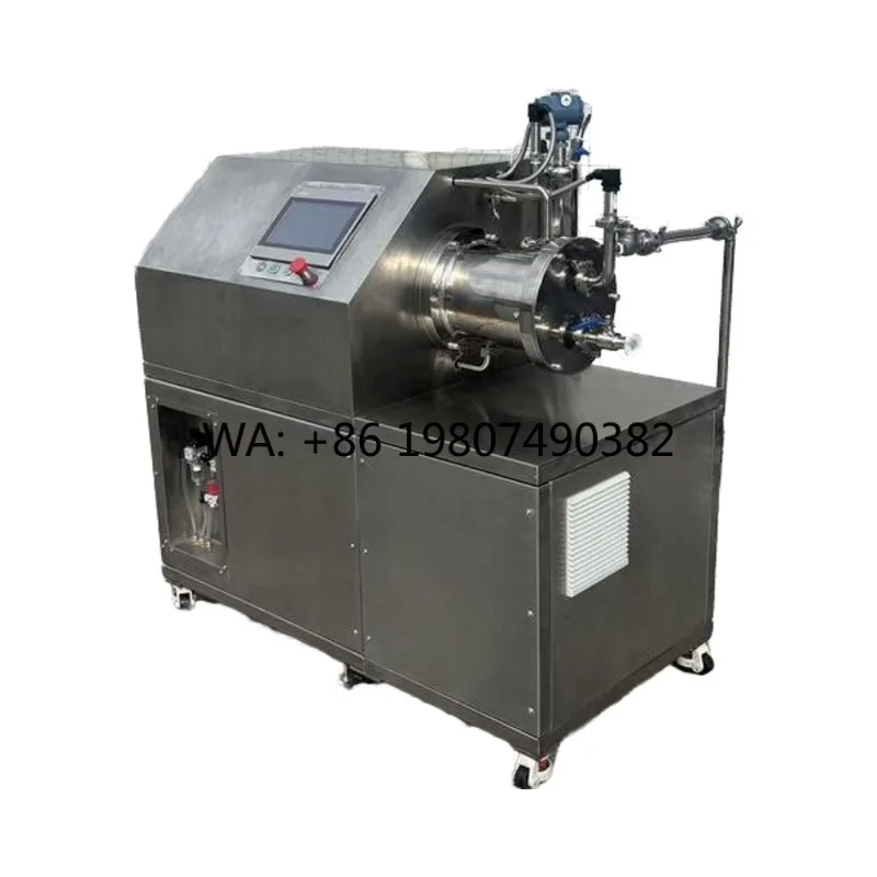 High Efficiency Wet Dry Grinding Machine Micro Nano Pin Mill for Food Grain Plastic Ore Fine Processing
