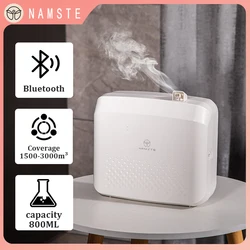 Namste 3000m ³ Bluetooth ätherische Öle Diffusor Parfüm Raumduft Home Diffusor Aroma therapie Erfrischer Geruch Luft Aroma