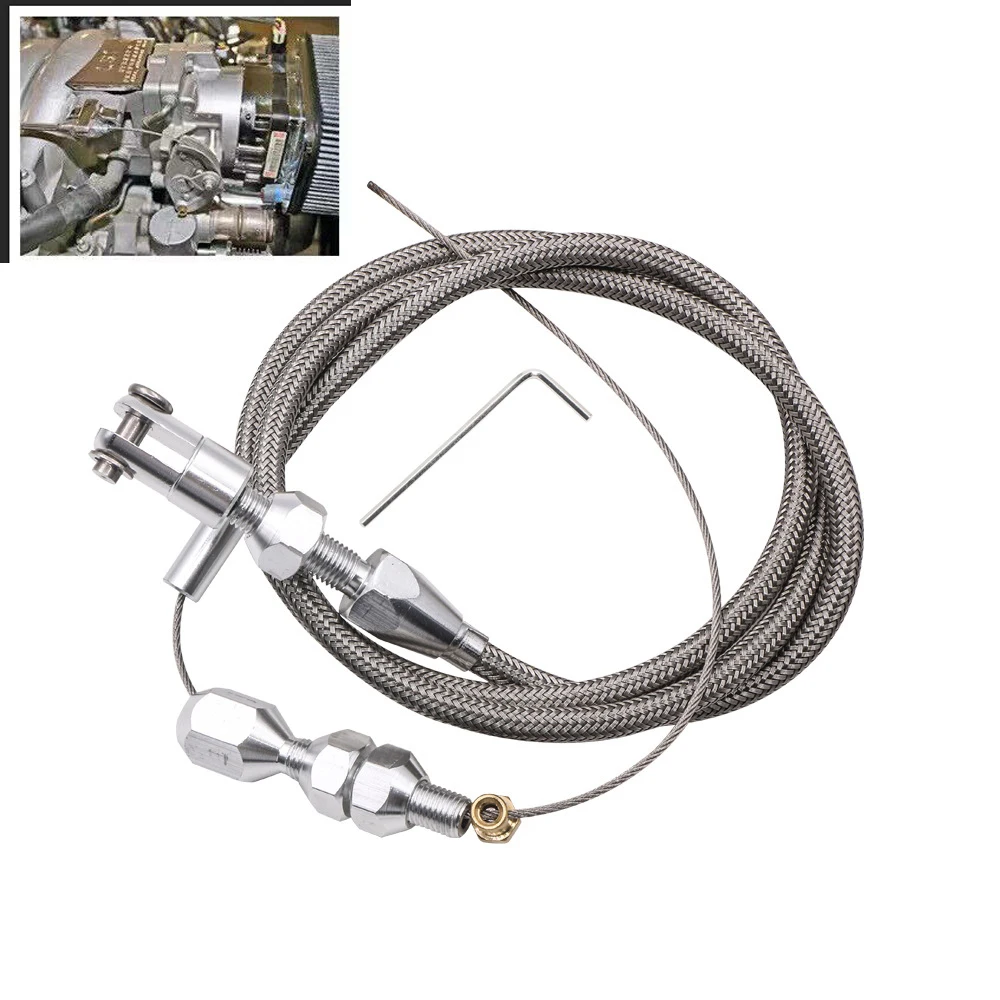 

36" Car Throttle Cable Accelerator Cable Universal Replacement For Chevrolet LS1 Engine 4.8L 5.3L 5.7L 6.0L