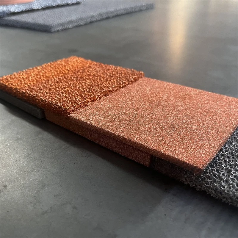 High Purity Customized Ppi and Size Cu Copper Metal Foam for Li Battery Materials