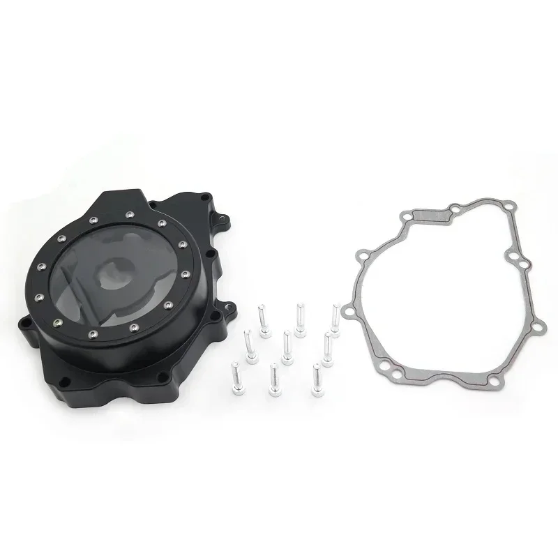 Aftermarket Motorcycle See Through Stator Engine Cover for Yamaha YZF-R6S 2006--2009，YZF-R6 2003-2006