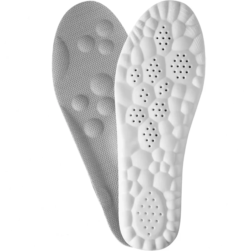 4D Voetmassage-inlegzooltjes Unisex Schokabsorberende Sport-inlegzolen Ademende en comfortabele hardloop-inlegzolen 1 paar/2 paar