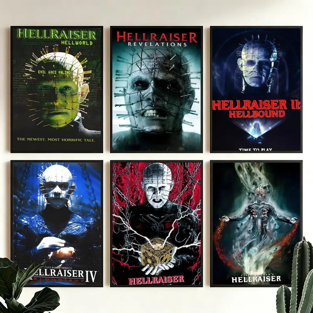 horror Hellraiser Poster Poster HD Printing Modern Minimalist Style for Home Decor for Bedrooms Home home office Gift