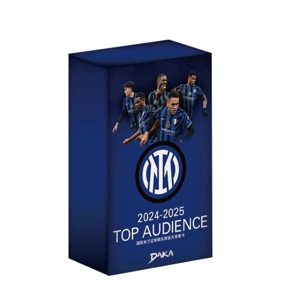 파니니 맨체스터 시티 FC AC 밀란 유벤투스 FC 24PCS/BOX 시그니처 아이템 컬렉션 카드 크리스마스 선물 소년의 생일