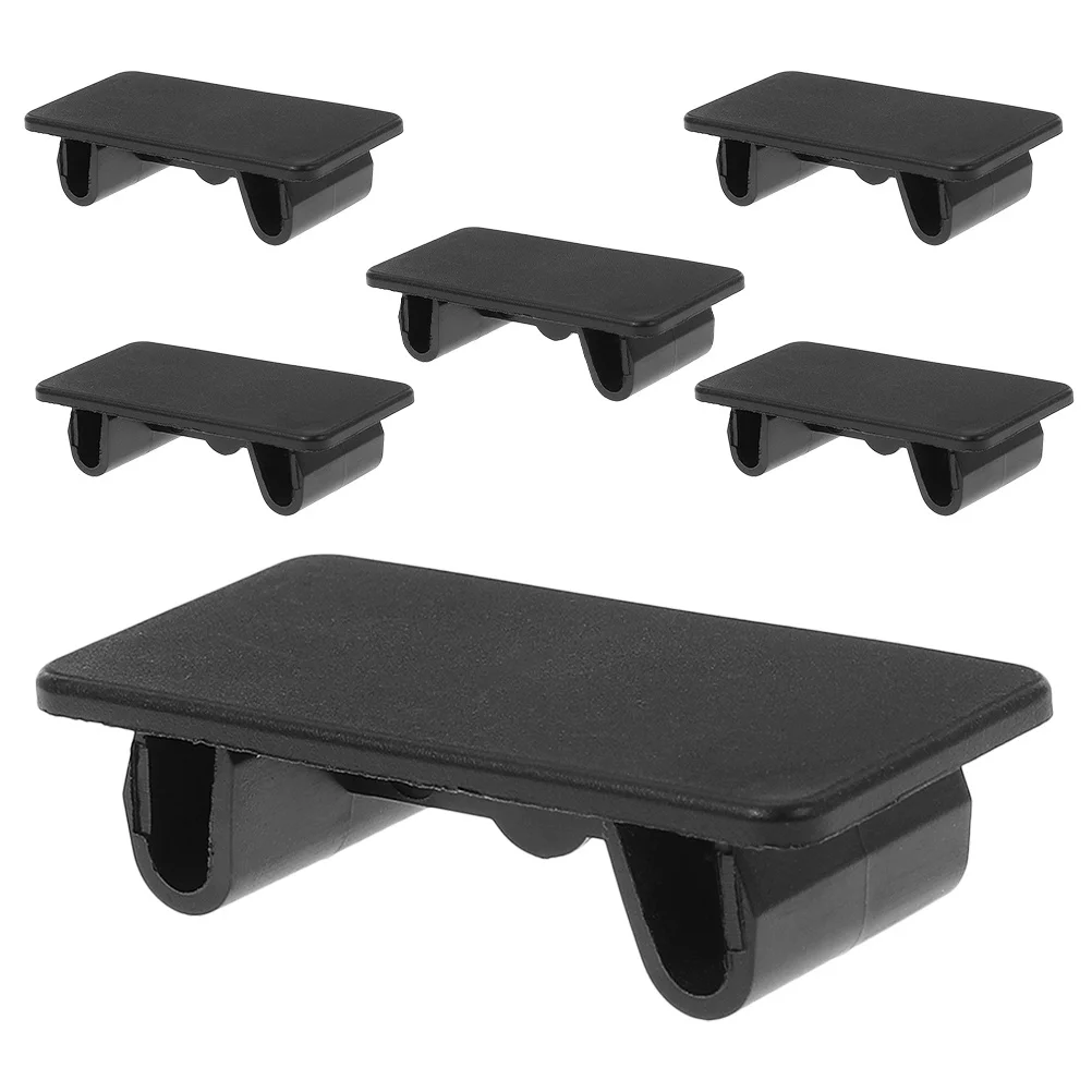 

6Pcs Empty Slot Rocker Panel Cover Waterproof ABS Filler Plug for Car Boat Marine Switch Panel Easy Installation