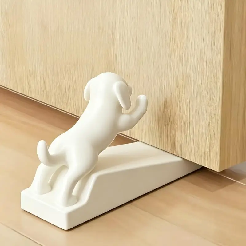 Hot Sale New 1Pcs Cute Dog Door Stopper Thick Anti Collision Silent Anti Slip Door Wedge Housewarming Decor Present