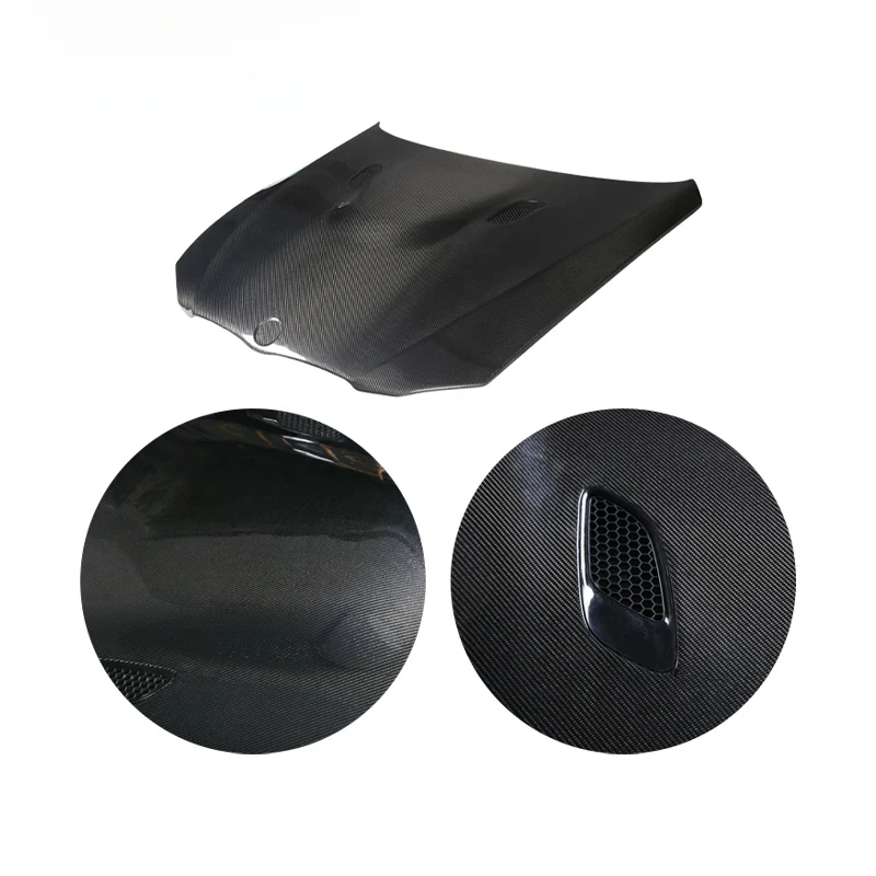 

Car Exterior Parts Real M3 Engine Cover Dry Carbon Fiber Front Bonnet M3 E92 Upgrade GTS Style Engine Bonnet Hood