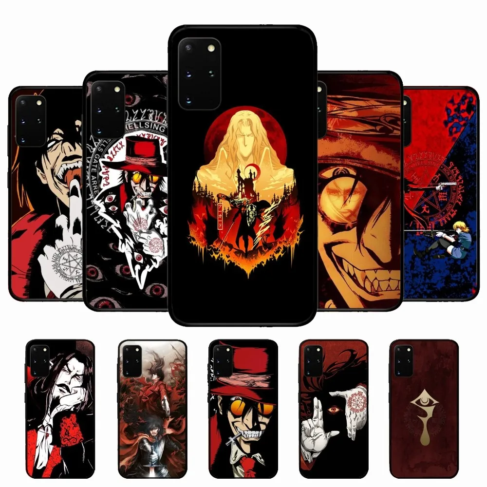 Alucard Hellsing Anime Phone Case For Samsung S 9 10 20 21 22 23 30 23plus Lite Ultra FE S10lite Fundas