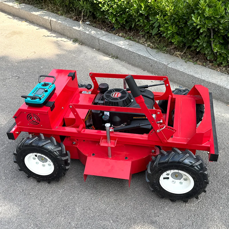 

Customiaed CE Hot Sale Robot Lawn Mower Self Propelled Garden Zero Turn Remote Control Lawn Mower With Rubbe