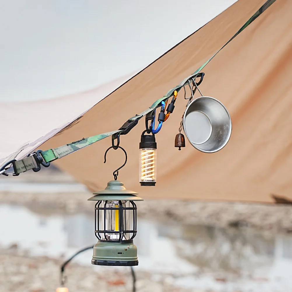 

Outdoor Camping Sling Shoulder Strap with Hanging Ring Multifunction Crossbody Bag Strap Adjustable Crossbody Strap