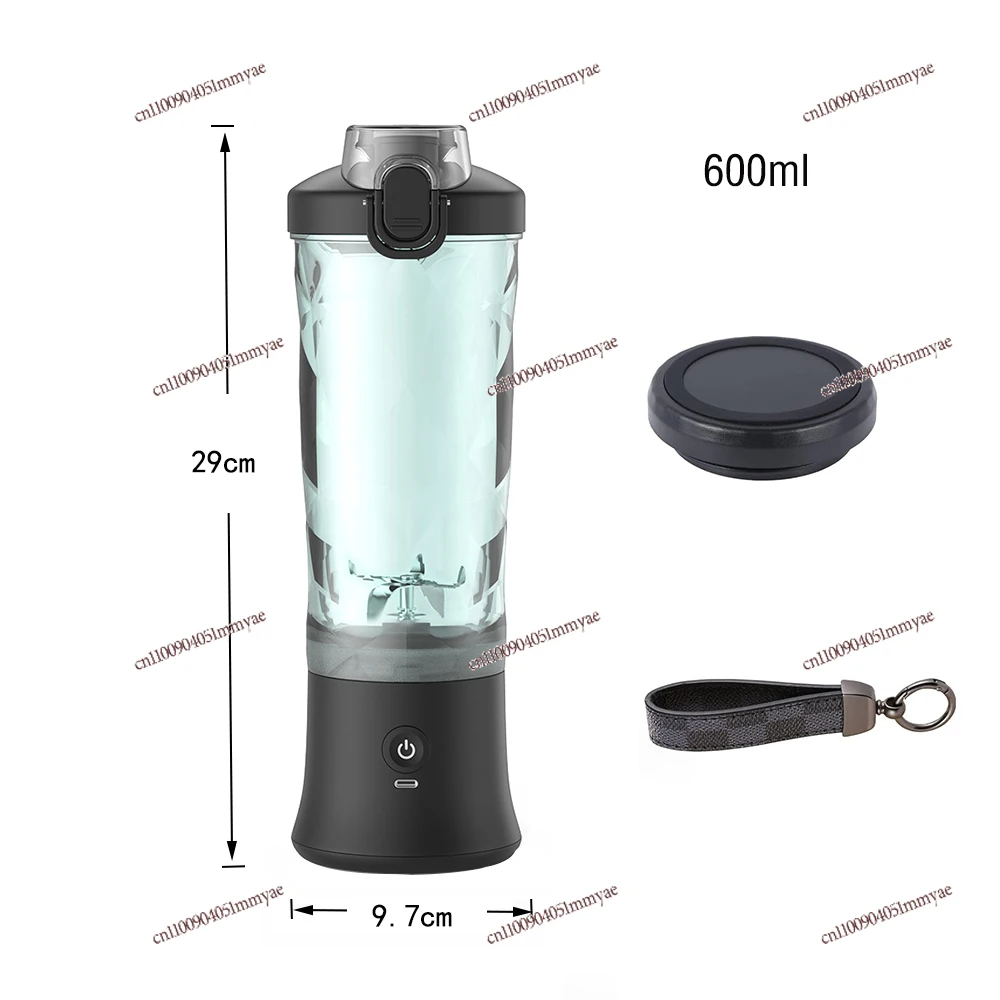 

Portable Blender Dual Mode Juicer Home Juicer Blender Charge Direct Drink Juicing Cup 600ml