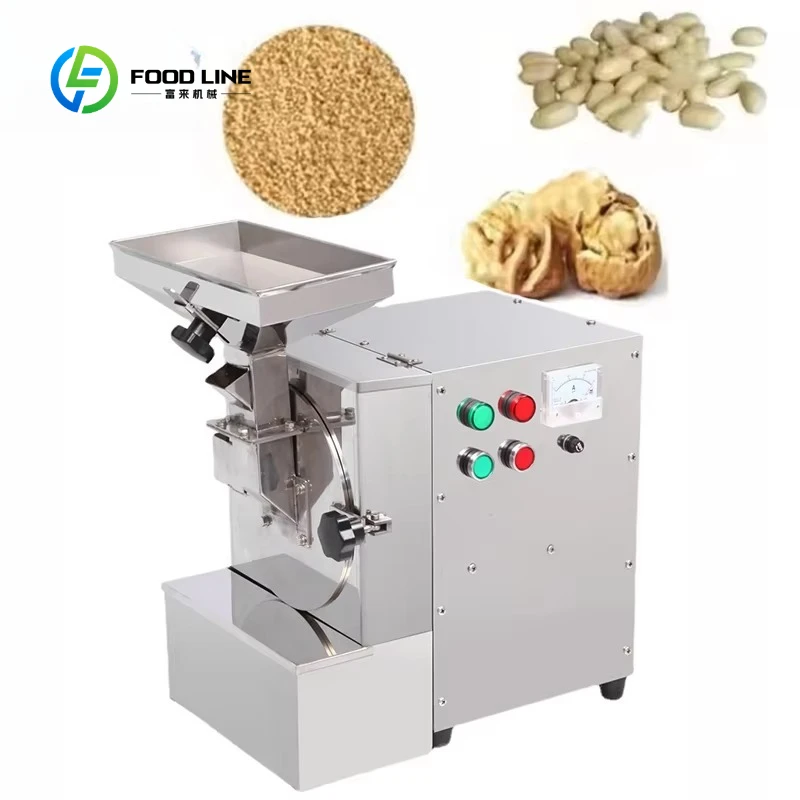 Industrial Almond Peanut Walnut Crushing Machine Oilseed Crusher for Food Processing Plants