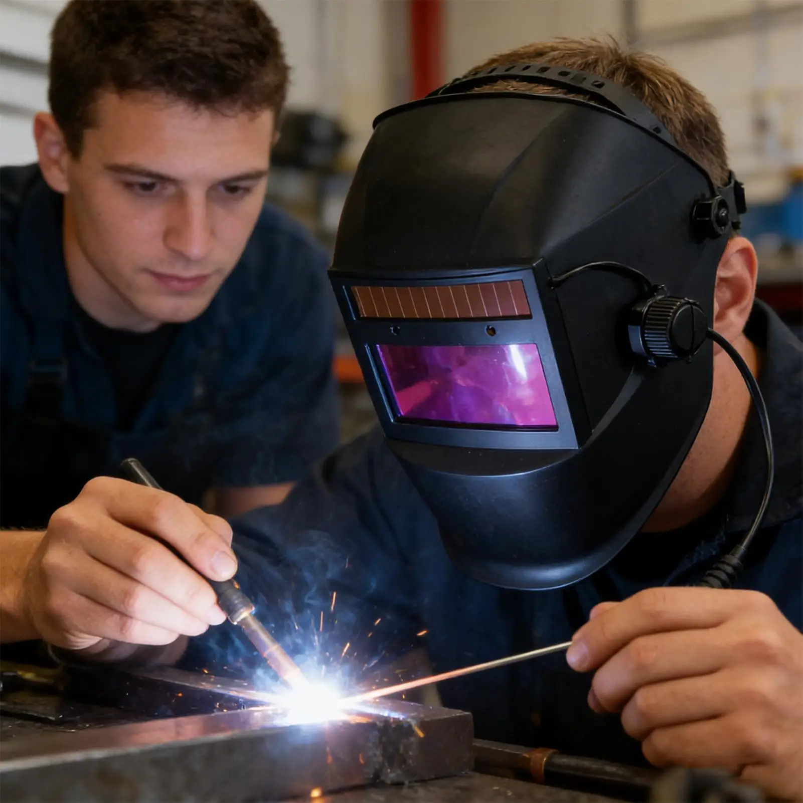 

Сварочная линза 2x4 дюйма, защитная, солнечная, с фиксированным затемнением, с фильтром True Color, для сварщиков и профессионалов металлообработки