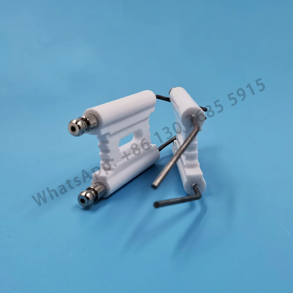 1pc H Type Ignition Electrodes For Oil Burner BT10 Ceramic Electrode Ceramic Ignition Double Pin 4 Styles