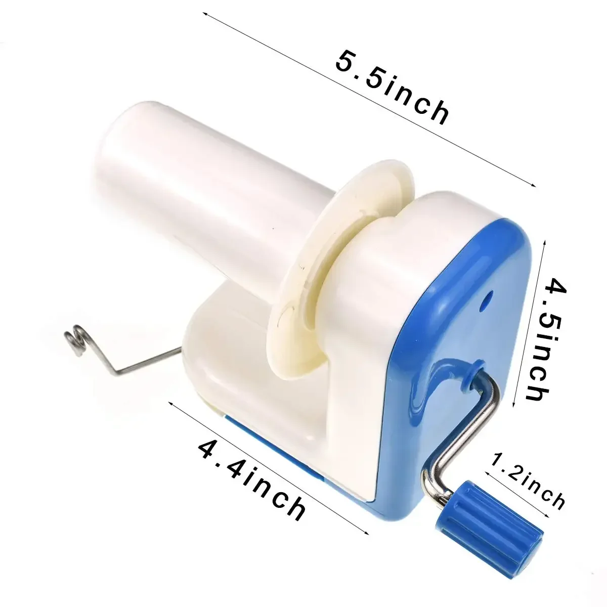 Yarn Ball Winder for Crochet Knitting Project, Cakes String Set, Hand Operated Winding Machine, Household Manual, 1 Pcs