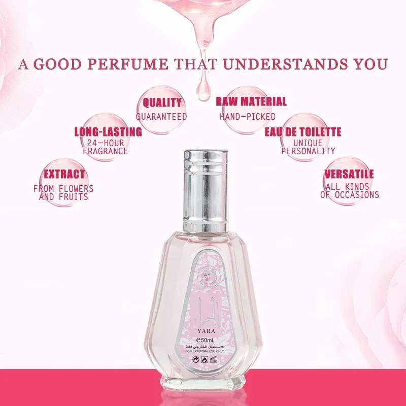 50ml Original Women Eau De Parfum Girls Long Lasting Mask Odour Make Sweating Less Embarrassing Romantic Box Give To A Friend