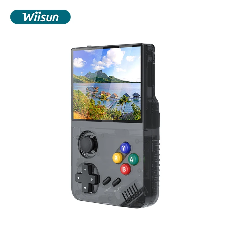 S  M19 Handheld Game Console 3.5 Inch Screen 64GB 128GB 30000+ Games HD TV Output Portable Video Game Console R36S