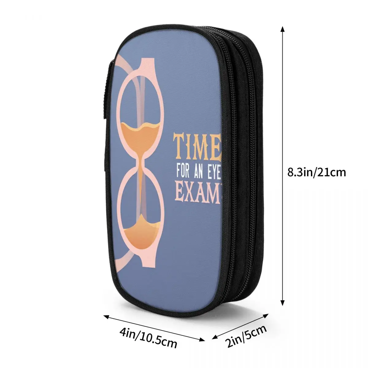 Eye Exam Pencil Case Back To School Pencil Cases Double Layer Boy Girl Fashion Portable Pen Box Stationery Organizer