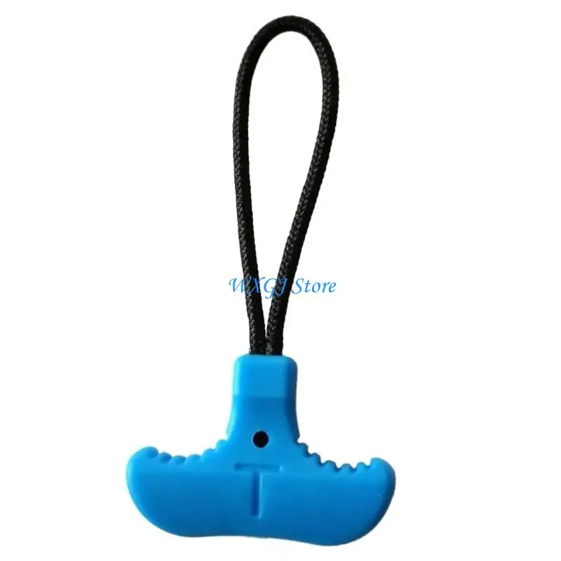 37JE T-Shaped Zipper Puller Durable Zipper Pull Cord Zipper Pulls Backpacks Luggage