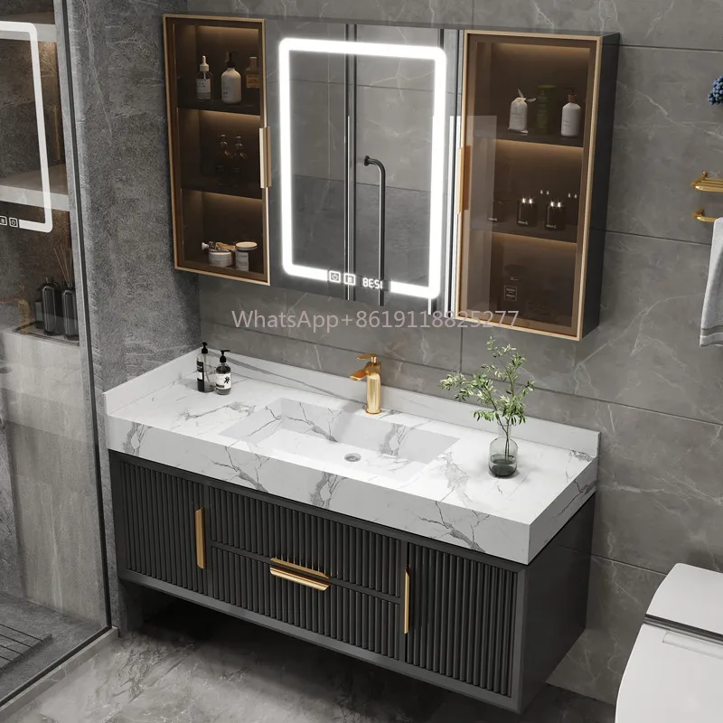 Mounted Bathroom Cabinet High Quality Modern Intelligent Wall